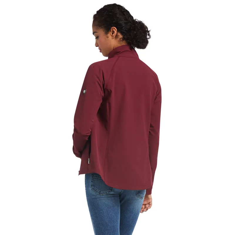 Ariat Women's Agile Softshell Jacket - Zinfandel-1